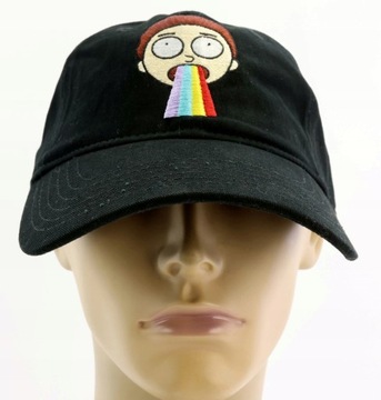 Czapka z daszkiem Rick and Morty Morty Smith Haft r. 55-60 regulowana LGBT