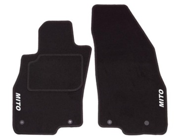 Бархатные коврики ALFA ROMEO MITO ДЕШЕВАЯ модель Classic Embroidery Pod