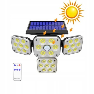 LED LATARNIA LAMPA LIGHT SOLARNA ULICZNA SOLAR