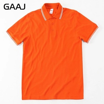 GAAJ Polo Shirt Men Plus Size 4XL Cotton Shirts Fo