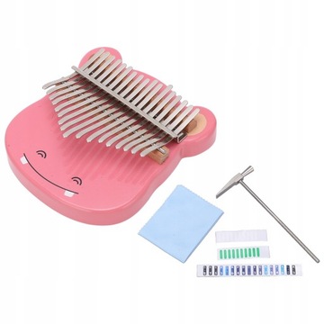 17-тональное портативное мини-пианино Kalimba с кленовым пальцем
