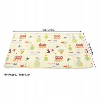 ДВУХСТОРОННИЙ УЧЕБНЫЙ КОВрик ПЕННЫЙ XPE 180X100