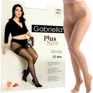 GABRIELLA RAJSTOPY PLUS SIZE XENIA 15den r6 melisa