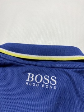 Hugo Boss GREEN HB Modern Fit NIEBIESKIE ORYGINALNE POLO rozmiar XL