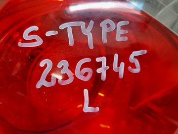 JAGUAR S-TYPE 99-04 SVĚTLO ZADNÍ LEVÝ 236745 EVROPA