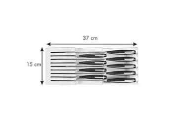 Модульный ящик-вставка для 9 кухонных ножей.