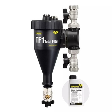 FERNOX Filtr magnetyczny TF1 Total Filtr 22 mm + Inhibitor korozji F9 500ml