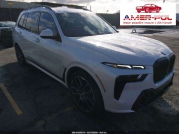 BMW X7 2024 BMW X7 Xdrive40i, 2024r., 4x4, 3.0L 3.0 Hybryda 375KM
