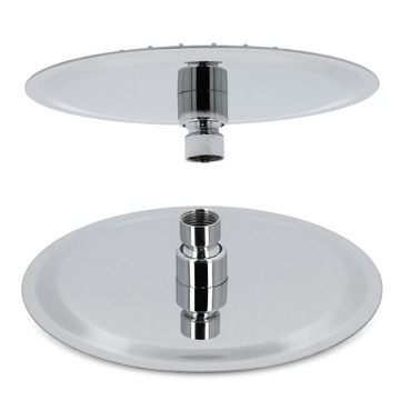 DESZCZOWNICA PRYSZNICOWA 20 CM GŁOWICA NATRYSKOWA PRYSZNICA OKRĄGŁA CHROM