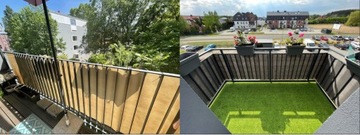 OSŁONA BALKONOWA 0,75X4M NA BALKON TARAS + GRATIS!