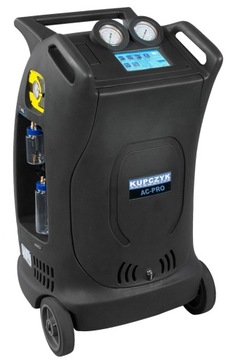 Stacja Klimatyzacji AC-PRO Kupczyk czynnik R134A R1234YF Menu PL Automat