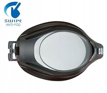 Корректирующие очки для плавания Platina V500A, черные
