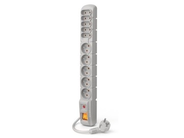 LISTWA ZASILAJĄCA PRZEPIĘCIOWA 10 GNIAZD 1.5m 230V