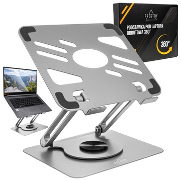 PODSTAWKA POD LAPTOPA REGULOWANA OBROTOWA 360° STOLIK POD LAPTOPA DO 17