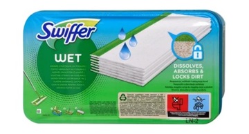 SWIFFER WET MOP CHUSTECZKI MOKRE DO PODŁÓG 20 SZT