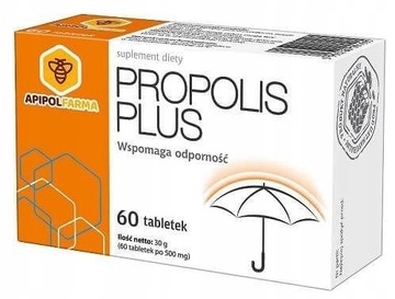 PROPOLIS plus CYNK I WITAMINA C 60 tabletek SUPLEMENT DIETY