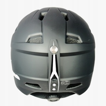 ШЛЕМ WOOSH MAT BLACK СО СТЕКЛОМ XL (61-62 СМ)+SKI VELCRO