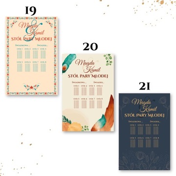 ПЛАН ГОСТЕВОГО СТОЛА НА СВАДЕБНЫЙ ПРИВЕТ 60х90см