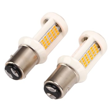 1 пара светодиодных ламп указателя поворота, 1000 лм, лампа высокой яркости