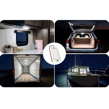 СВЕТОДИОДНАЯ ФОНАРЬ С ВЫКЛЮЧАТЕЛЕМ ДЛЯ ПРИЦЕПА-КАРАВАНА