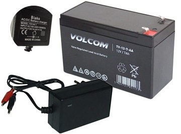 Akumulator VRLA AGM 12V 7,2Ah 7Ah ŁADOWARKA LED