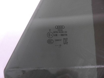 AUDI A7 4K SKLO (OKNO) DVEŘE ZADNÍ 4K8845206A 04S 2018R