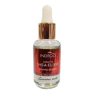Oliwka do skórek INDIGO Shea Elixir z Keratyną DRAMA QUEEN 8ml
