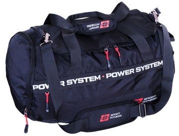 PowerSystem Torba Gym Bag Dynamic Black/Red