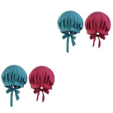 4 szt. Czapka z daszkiem do spania Turban