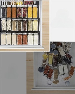 ЯЩИК-ОРГАНАЙЗЕР ПОЛКА ДЛЯ СПЕЦИЙ ПОЛКА ДЛЯ СПЕЦИЙ