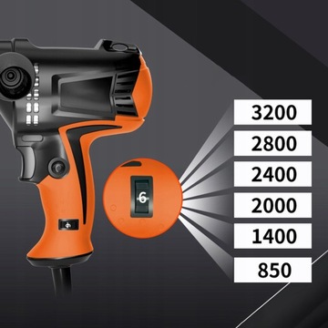 polerka samochodowa maszyna polerska z regulacją 980 W + 14 x Gąbki