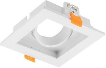 Sufitowa oprawa punktowa RUBIO, 102x102mm, biała