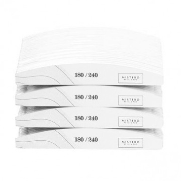Pilnik BASIC 180/240 - półksiężyc 100szt.
