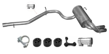 POLMO galinis duslintuvas 24.00ALU SKODA YETI 2.0TDI 09-17 – nuotrauka 8