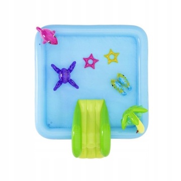 Bestway фантастический надувной бассейн, детская площадка 239 х 20