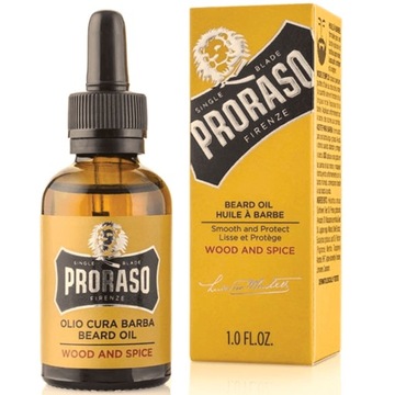 Olejek do brody Proraso WOOD & SPICE OIL 30ml