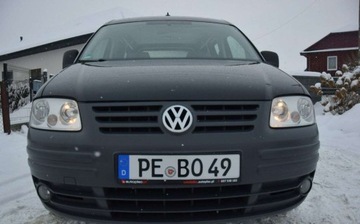 Volkswagen Caddy III Furgon 1.9 TDI 75KM 2010 Volkswagen Caddy 1.9 TDI Navi Klima 5-Osobowy 2 KPL KOL Pdc Sprowadzony, zdjęcie 5