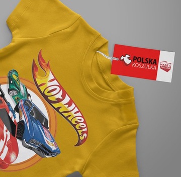 ДЕТСКАЯ ФУТБОЛКА HOT WHEELS ФУТБОЛКА 104 110 КАЧЕСТВО