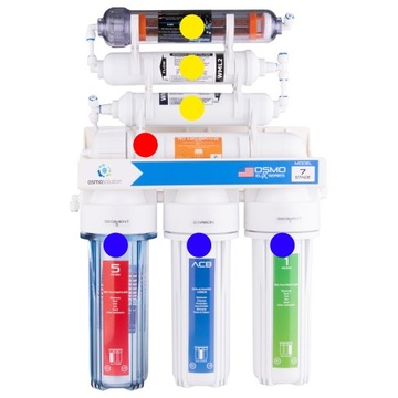 ФИЛЬТР ВОДЫ RO7 ИОНИЗАТОР ОБРАТНОГО ОСМОСА 75GPD