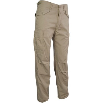 Spodnie taktyczne bojówki Highlander Forces M65 Combat Trousers - Khaki 36