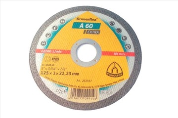 Щиток Kronenflex A60 EXTRA T41 125x1x22,23 мм KLINGSPOR (25 шт.)