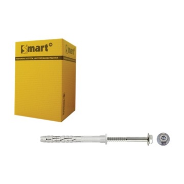 Kołki ramowe rozporowe 10x60 KLUCZ+TX torx nylon 50szt