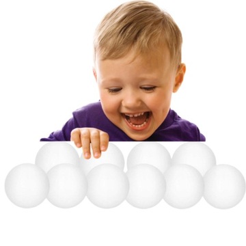 PIŁECZKA STYROPIANOWA DO DMUCHAJKI - ZESTAW 10 SZT. Pilch