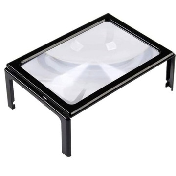 УВЕЛИЧЕНИЕ ДЛЯ ЧТЕНИЯ А4 СВЕТОДИОДНАЯ ЛУПА 3Х БОЛЬШОЙ ЭКРАН С ПОДСВЕТКОЙ