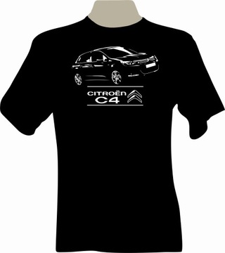 KOSZULKA T-shirt z nadrukiem fana Citroen C3 IIgen