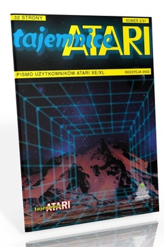 Czasopismo TAJEMNICE ATARI 2/91, reed. 2022, NOWE!