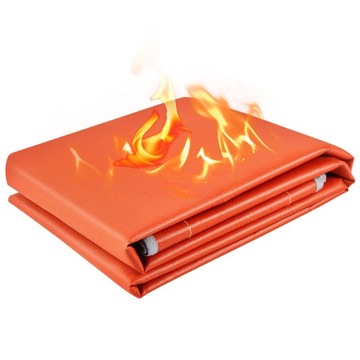 Одеяло сварочное VEVOR 1,7х1,5м Красный