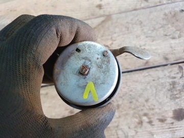 СТАРЫЙ АНТИЧНЫЙ ВЕЛОСИПЕД ВЕЛОСИПЕДНЫЙ КОЛОКОЛЬЧИК ОРИГИНАЛЬНЫЙ PRL CHANCE