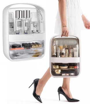 Шкатулка-органайзер для косметики, ящики для косметических кистей