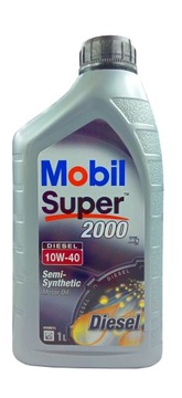 OLEJ SILNIKOWY MOBIL SUPER 2000 X1 DIESEL 10W40 1L